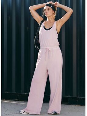 Free People x FP Movement One To Beat Sleeveless Onesie in Mauve